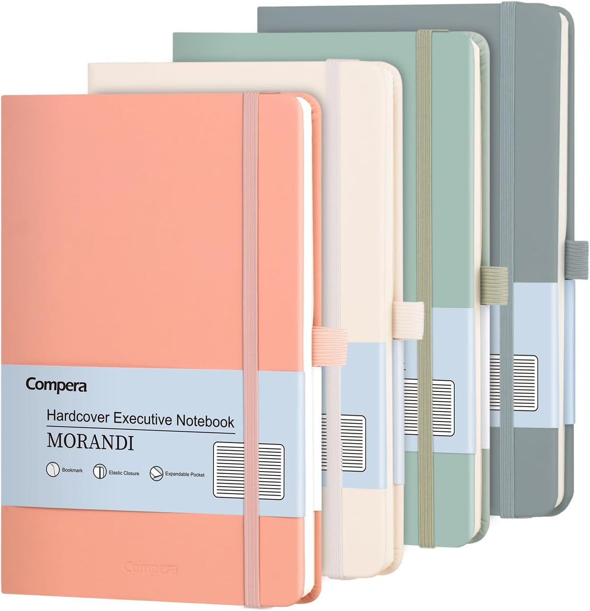 Comix A5 Hardcover Lined Journal Notebook, 240 Pages