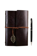 SODEF Handmade Leather Journal & Pen Set
