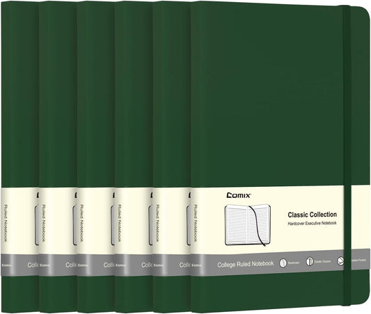 Comix A5 Hardcover Lined Journal Notebook, 240 Pages