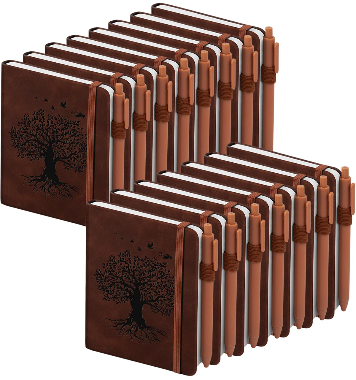 ALKALO A6 Pocket Notebooks, 15-Pack, 120 Pages Each