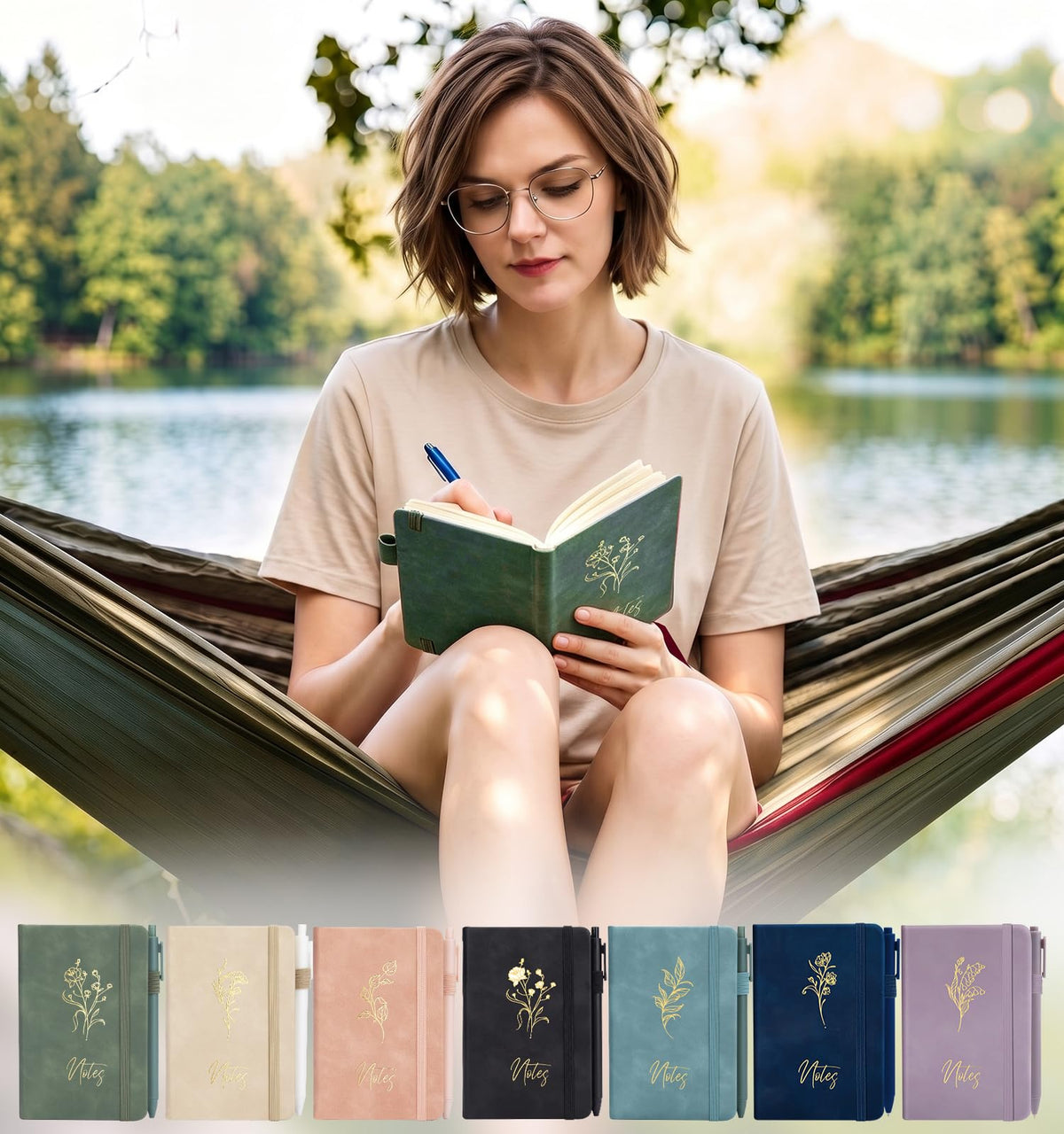 ALKALO A6 Pocket Notebooks, 15-Pack, 120 Pages Each