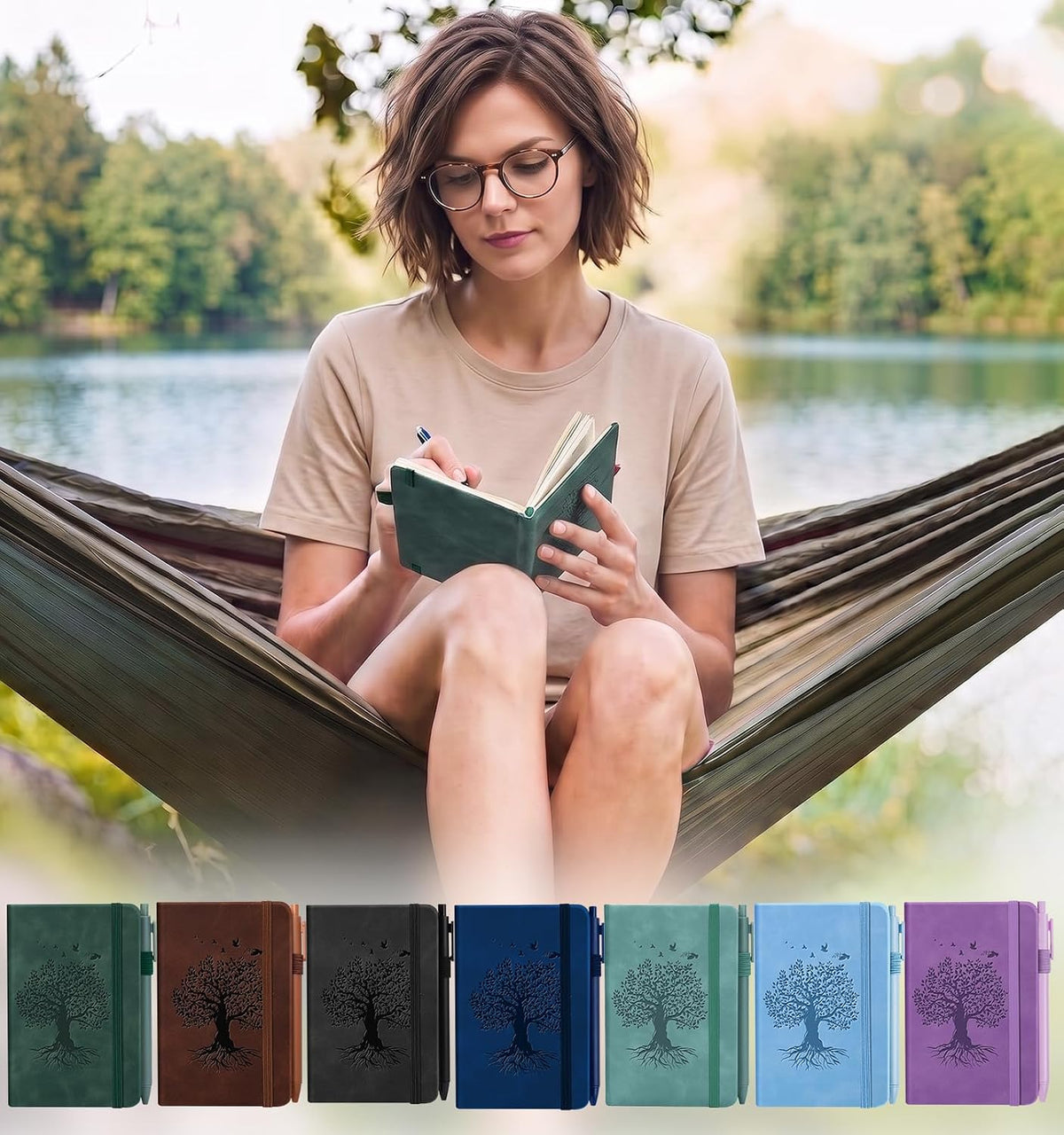 ALKALO A6 Pocket Notebooks, 15-Pack, 120 Pages Each