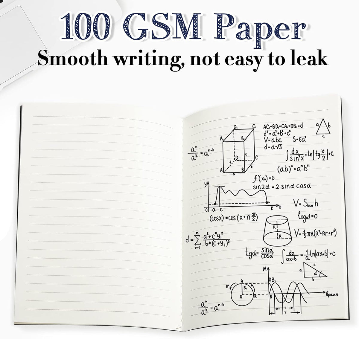 Sabary A5 Kraft Notebook Journals, Bulk Pack