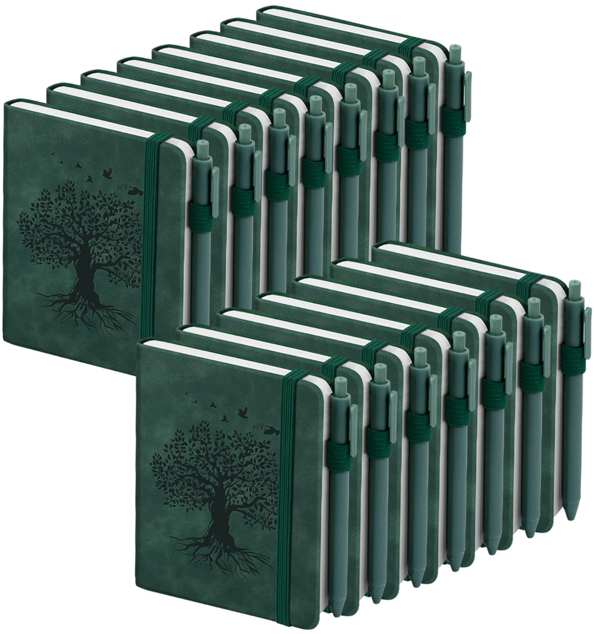 ALKALO A6 Pocket Notebooks, 15-Pack, 120 Pages Each