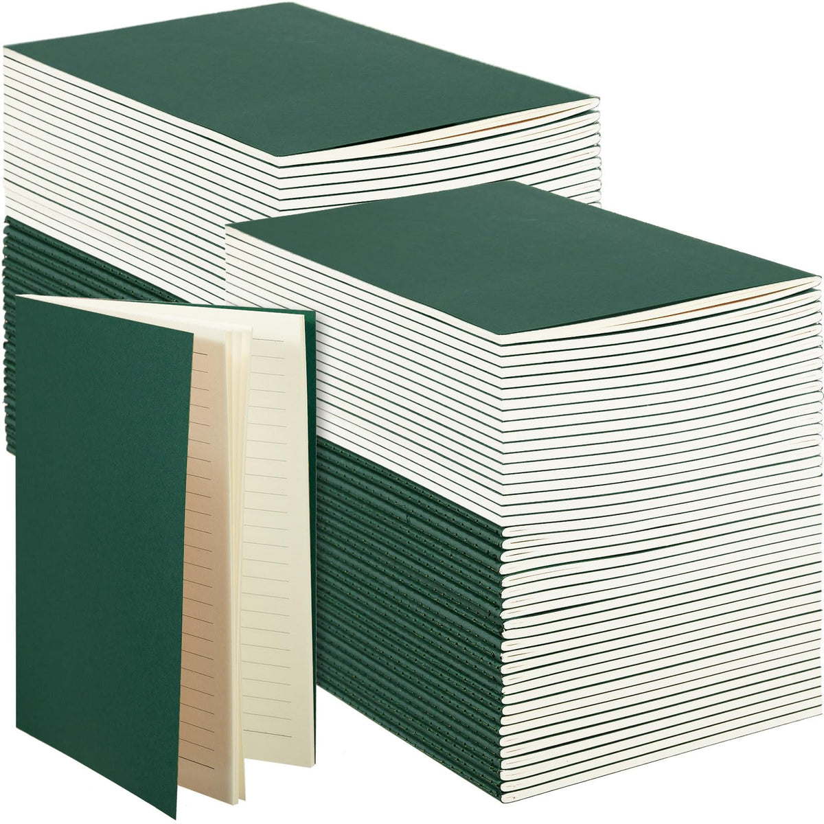 Sabary A5 Kraft Notebook Journals, Bulk Pack